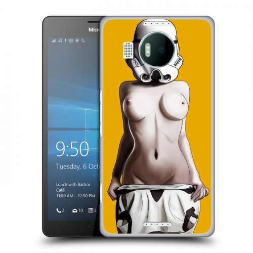 Дизайнерский пластиковый чехол для Microsoft Lumia 950 XL Креатив дизайн
