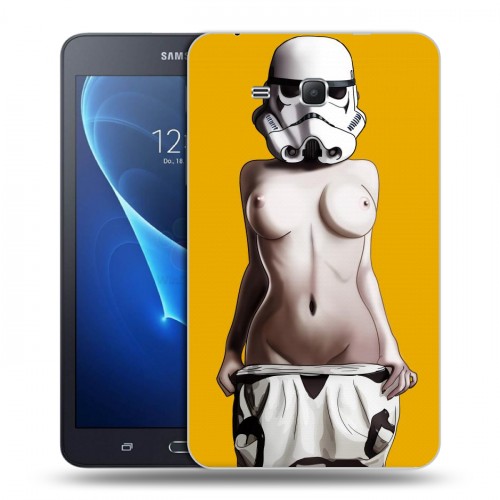 Дизайнерский силиконовый чехол для Samsung Galaxy Tab A 7 (2016) Креатив дизайн