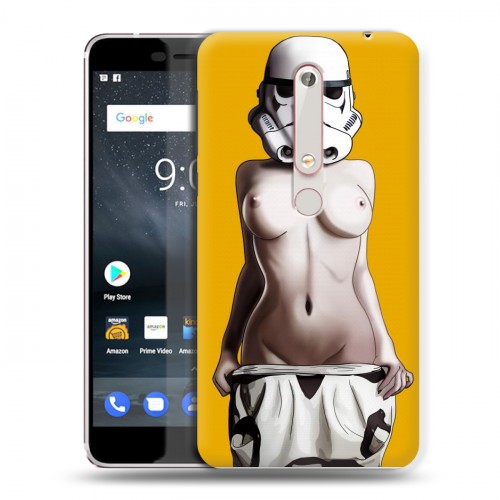 Дизайнерский пластиковый чехол для Nokia 6 (2018) Креатив дизайн