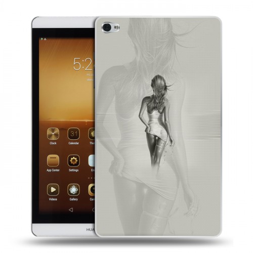 Дизайнерский силиконовый чехол для Huawei MediaPad M2 Креатив дизайн