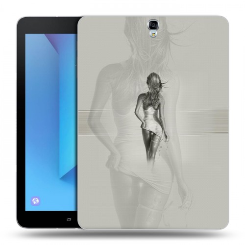 Дизайнерский силиконовый чехол для Samsung Galaxy Tab S3 Креатив дизайн