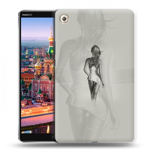 Дизайнерский пластиковый чехол для Huawei MediaPad M5 8.4 Креатив дизайн