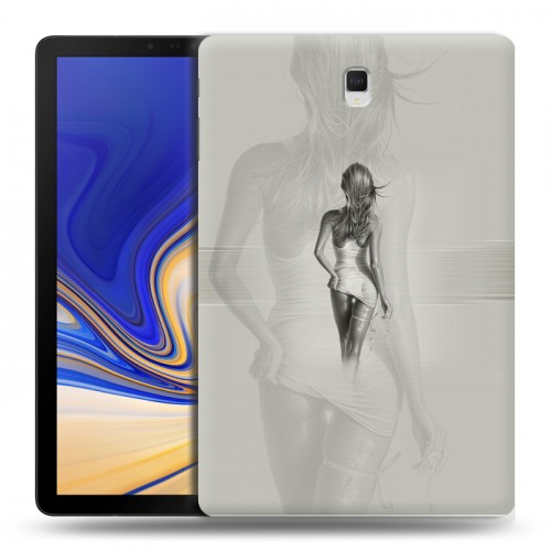 Дизайнерский силиконовый чехол для Samsung Galaxy Tab S4 Креатив дизайн