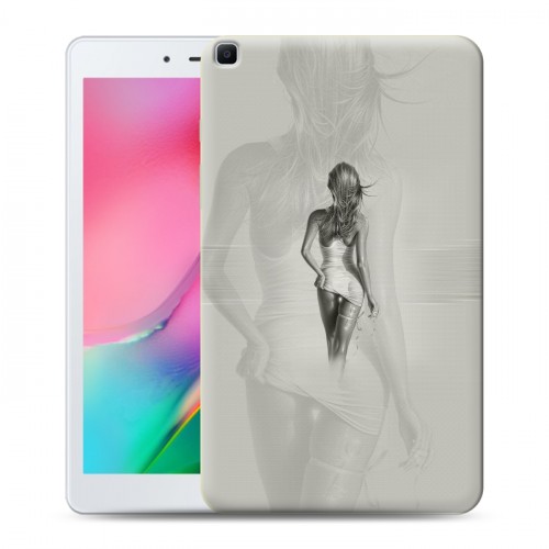 Дизайнерский силиконовый чехол для Samsung Galaxy Tab A 8.0 (2019) Креатив дизайн