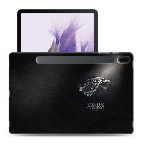 Дизайнерский силиконовый чехол для Samsung Galaxy Tab S7 FE Креатив дизайн