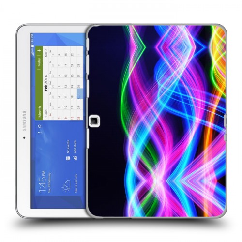 Дизайнерский силиконовый чехол для Samsung Galaxy Tab 4 10.1 Креатив дизайн