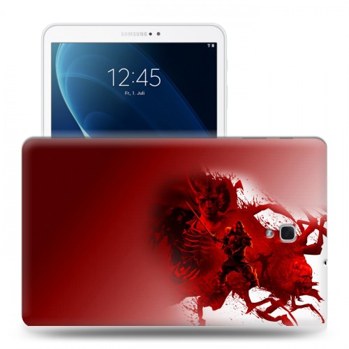 Дизайнерский силиконовый чехол для Samsung Galaxy Tab A 10.5 Креатив дизайн