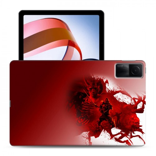 Дизайнерский силиконовый чехол для Xiaomi RedMi Pad Креатив дизайн
