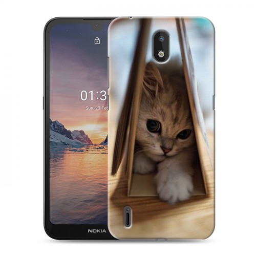 Дизайнерский силиконовый чехол для Nokia 1.3 Котята