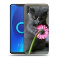 Дизайнерский силиконовый чехол для Alcatel 5V Котята