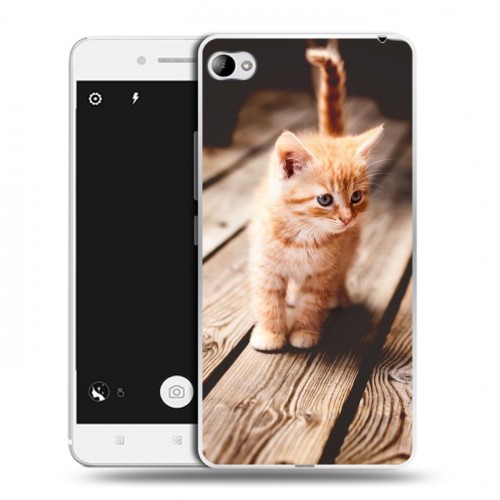 Дизайнерский пластиковый чехол для Lenovo S90 Котята