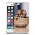Дизайнерский силиконовый чехол для Iphone 6 Plus/6s Plus Котята