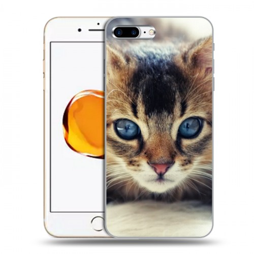 Дизайнерский силиконовый чехол для Iphone 7 Plus / 8 Plus Котята
