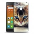 Дизайнерский пластиковый чехол для Xiaomi Mi4S Котята