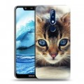 Дизайнерский пластиковый чехол для Nokia 5.1 Plus Котята