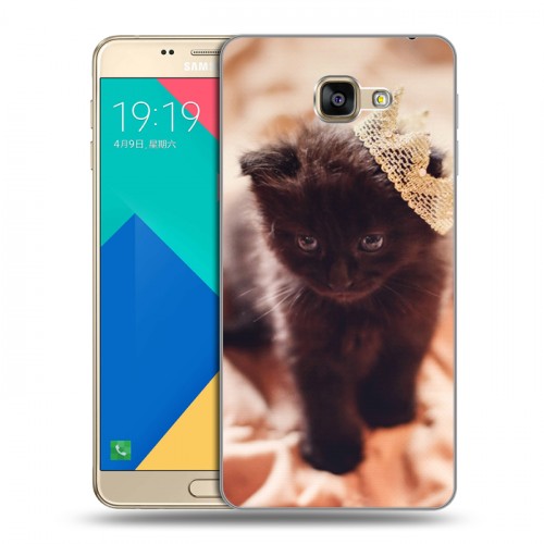 Дизайнерский пластиковый чехол для Samsung Galaxy A9 Котята