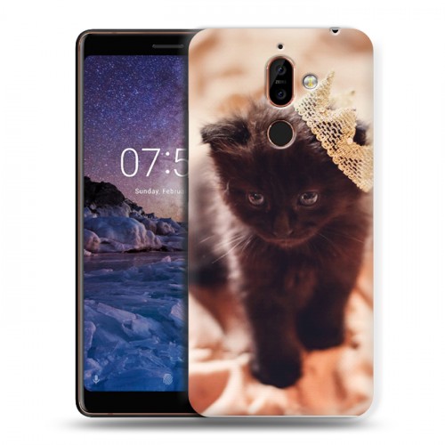 Дизайнерский пластиковый чехол для Nokia 7 Plus Котята