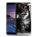 Дизайнерский пластиковый чехол для Nokia 7 Plus Котята