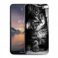 Дизайнерский силиконовый чехол для Nokia 1.3 Котята