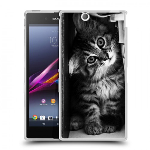 Дизайнерский пластиковый чехол для Sony Xperia Z Ultra  Котята