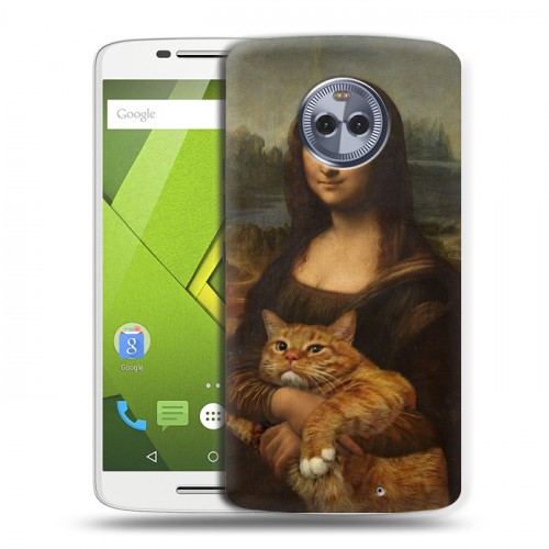 Дизайнерский пластиковый чехол для Motorola Moto X4 Кошки