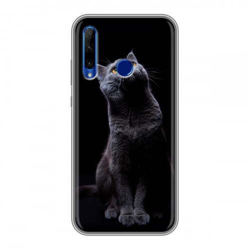 Дизайнерский силиконовый чехол для Huawei Honor 10i Кошки