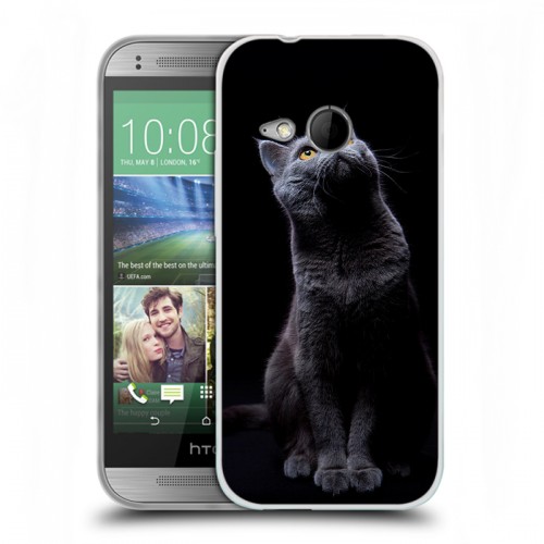 Дизайнерский пластиковый чехол для HTC One mini 2 Кошки