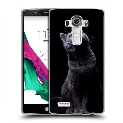 Дизайнерский пластиковый чехол для LG G4 Кошки