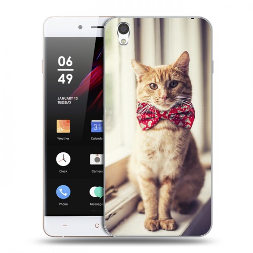 Дизайнерский пластиковый чехол для OnePlus X Кошки