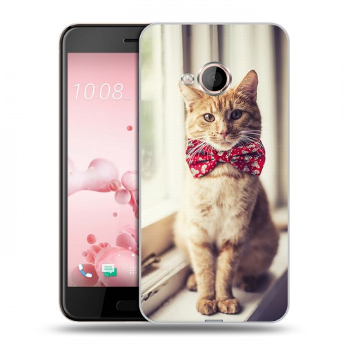 Дизайнерский силиконовый чехол для HTC U Play Кошки