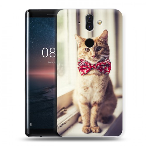 Дизайнерский силиконовый чехол для Nokia 8 Sirocco Кошки