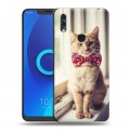 Дизайнерский силиконовый чехол для Alcatel 5V Кошки