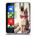 Дизайнерский пластиковый чехол для Nokia Lumia 620 Кошки