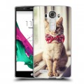 Дизайнерский силиконовый чехол для LG G4 Кошки