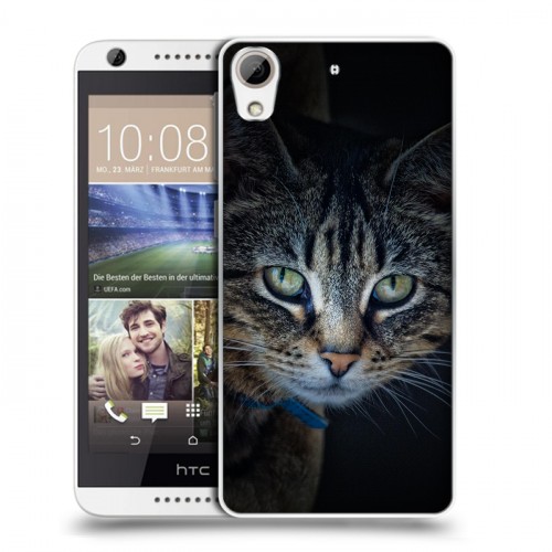 Дизайнерский силиконовый чехол для HTC Desire 626 Кошки