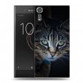 Дизайнерский пластиковый чехол для Sony Xperia XZs Кошки