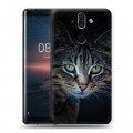 Дизайнерский силиконовый чехол для Nokia 8 Sirocco Кошки