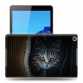 Дизайнерский силиконовый чехол для Huawei MediaPad M5 lite 8 Кошки