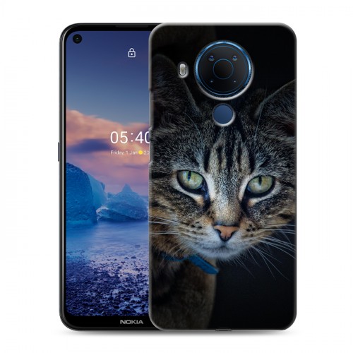 Дизайнерский силиконовый чехол для Nokia 5.4 Кошки