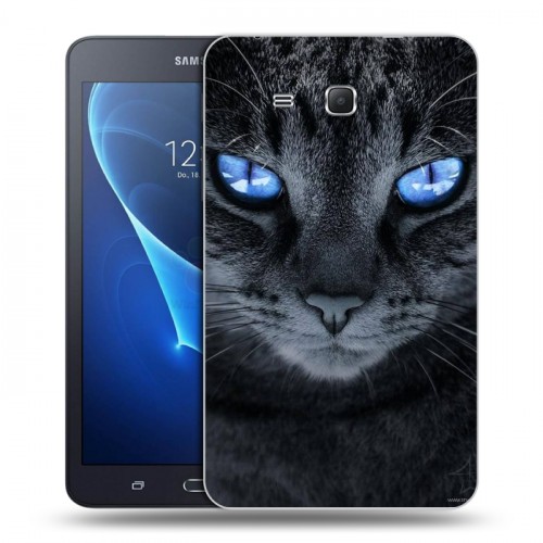 Дизайнерский силиконовый чехол для Samsung Galaxy Tab A 7 (2016) Кошки