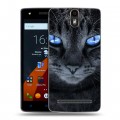 Дизайнерский силиконовый чехол для Wileyfox Storm Кошки