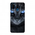 Дизайнерский силиконовый чехол для Samsung Galaxy M30s Кошки
