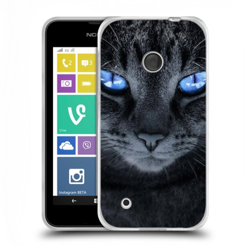 Дизайнерский пластиковый чехол для Nokia Lumia 530 Кошки