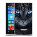 Дизайнерский пластиковый чехол для Microsoft Lumia 435 Кошки