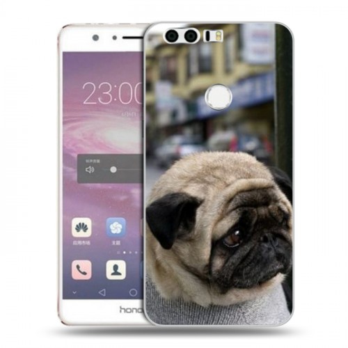 Дизайнерский пластиковый чехол для Huawei Honor 8 Собаки