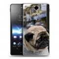 Дизайнерский пластиковый чехол для Sony Xperia TX Собаки