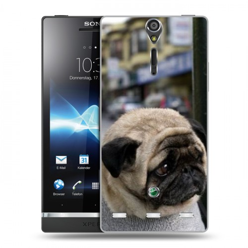 Дизайнерский пластиковый чехол для Sony Xperia S Собаки