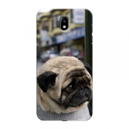 Дизайнерский силиконовый с усиленными углами чехол для Samsung Galaxy J7 (2017) Собаки