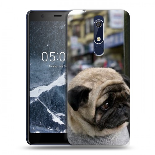 Дизайнерский пластиковый чехол для Nokia 5.1 Собаки