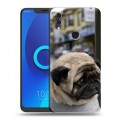 Дизайнерский силиконовый чехол для Alcatel 5V Собаки